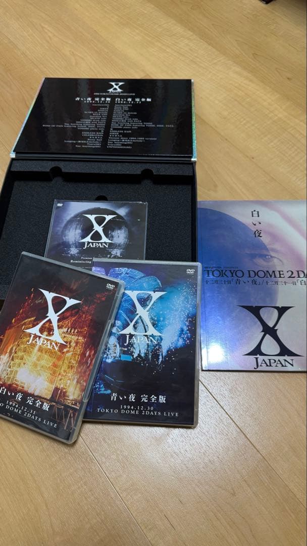 X JAPAN 青い夜・白い夜 完全版 DVD初回限定盤