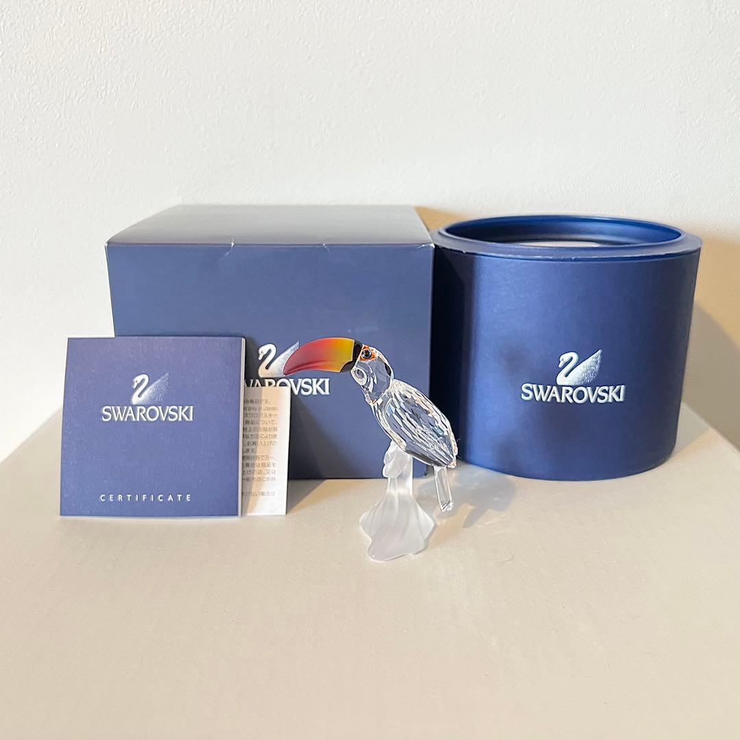【値下げ不可】Swarovski スワロフスキー オオハシ フィギュア
