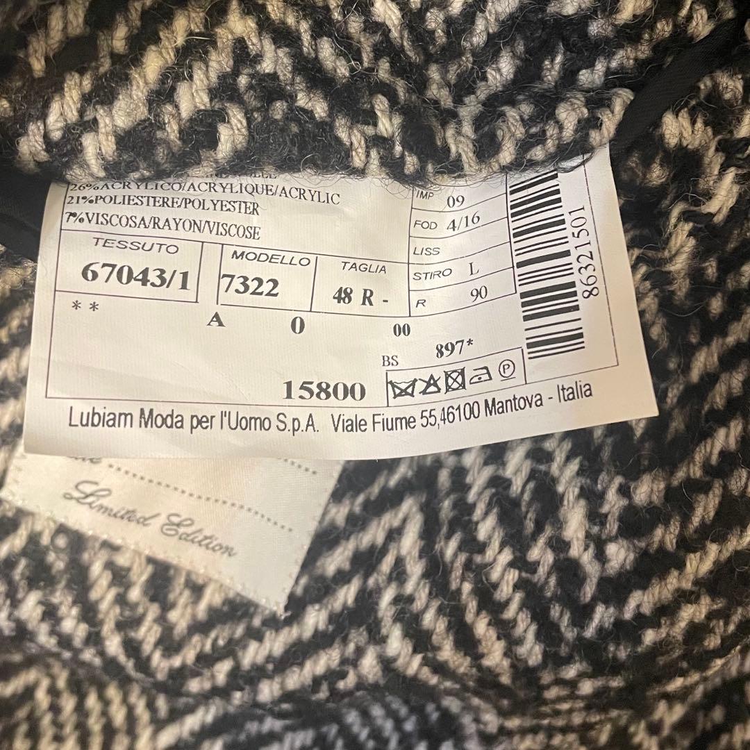 L.B.M. 1911 ルビアム　コート ヘリンボーン　膝上丈　48