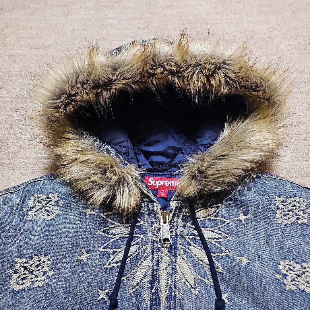 新品同様！試着のみ Supreme シュプリーム バンダナ ワークジャケット M