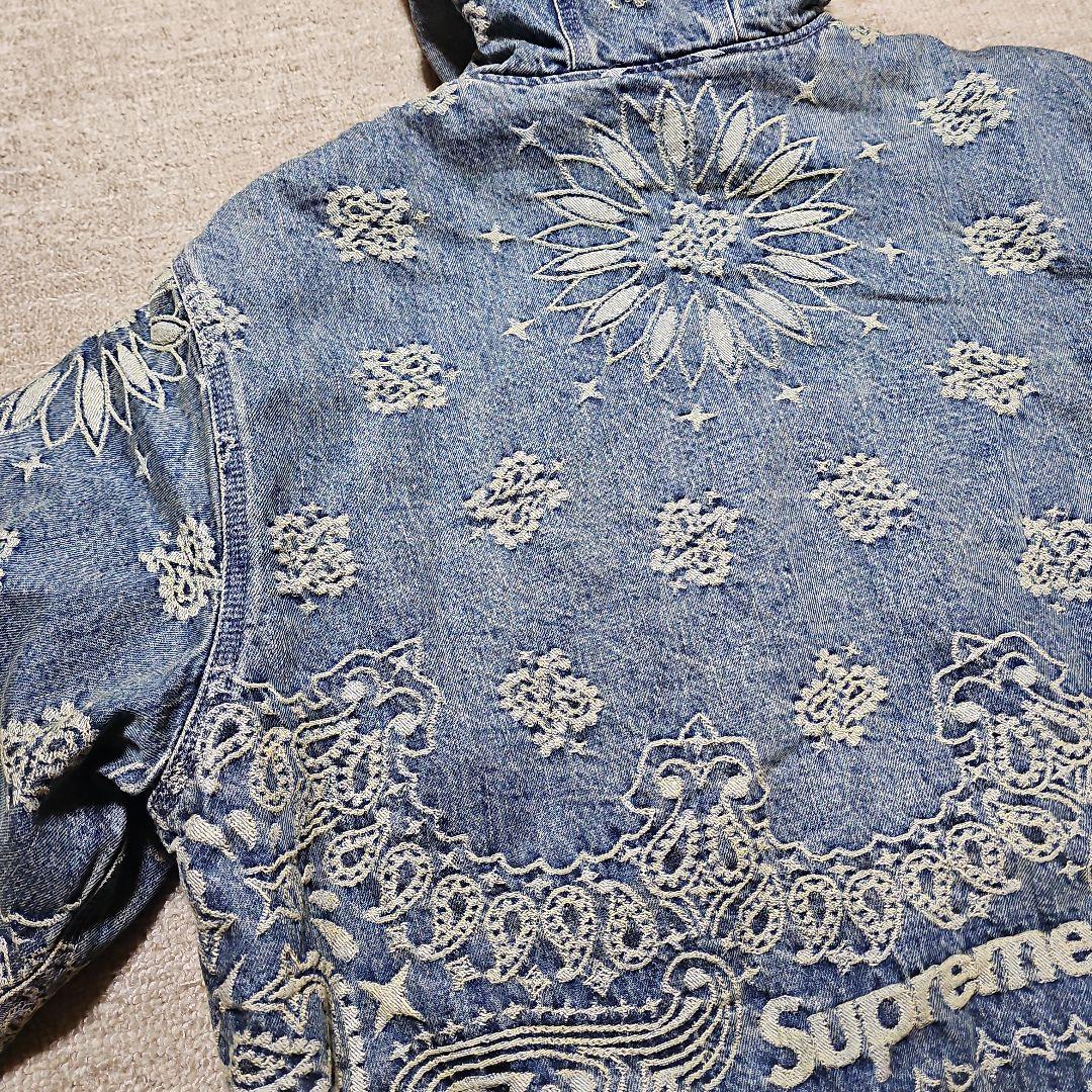 新品同様！試着のみ Supreme シュプリーム バンダナ ワークジャケット M