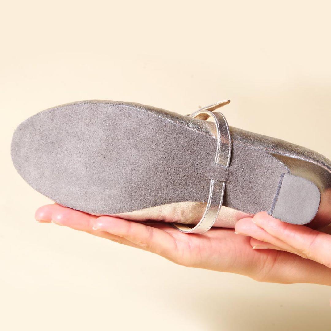 ドレスルームアミ サイレントシューズ ストラップシューズ 新品未使用 24cm