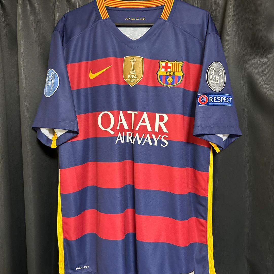 ネイマール　ユニフォーム　バルセロナ　ブラジル代表　支給品　メッシ　スアレス