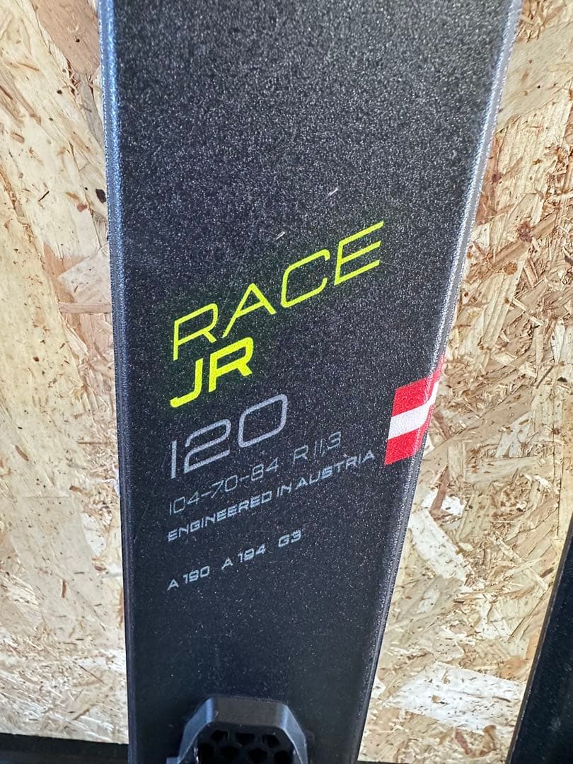 Fischer ジュニア スキー板　120cm