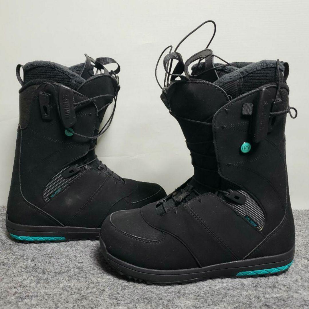 SALOMON 24.0cm レディースブーツ 送料無料