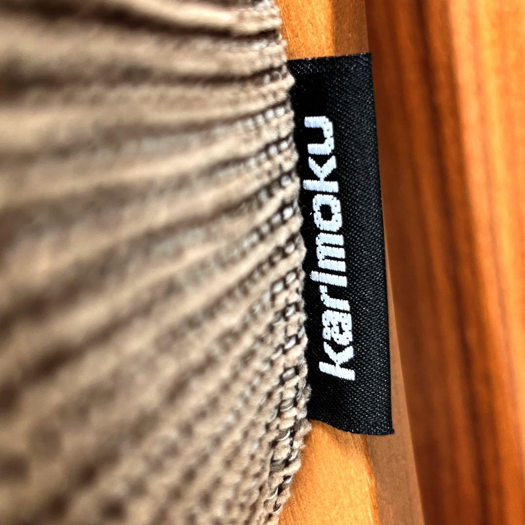 取付無料！カリモク家具 北欧風ナチュラルファブリックダイニングチェア２脚✨