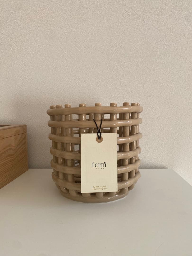 R*o様 ファームリビング セラミックバスケット Ferm Living