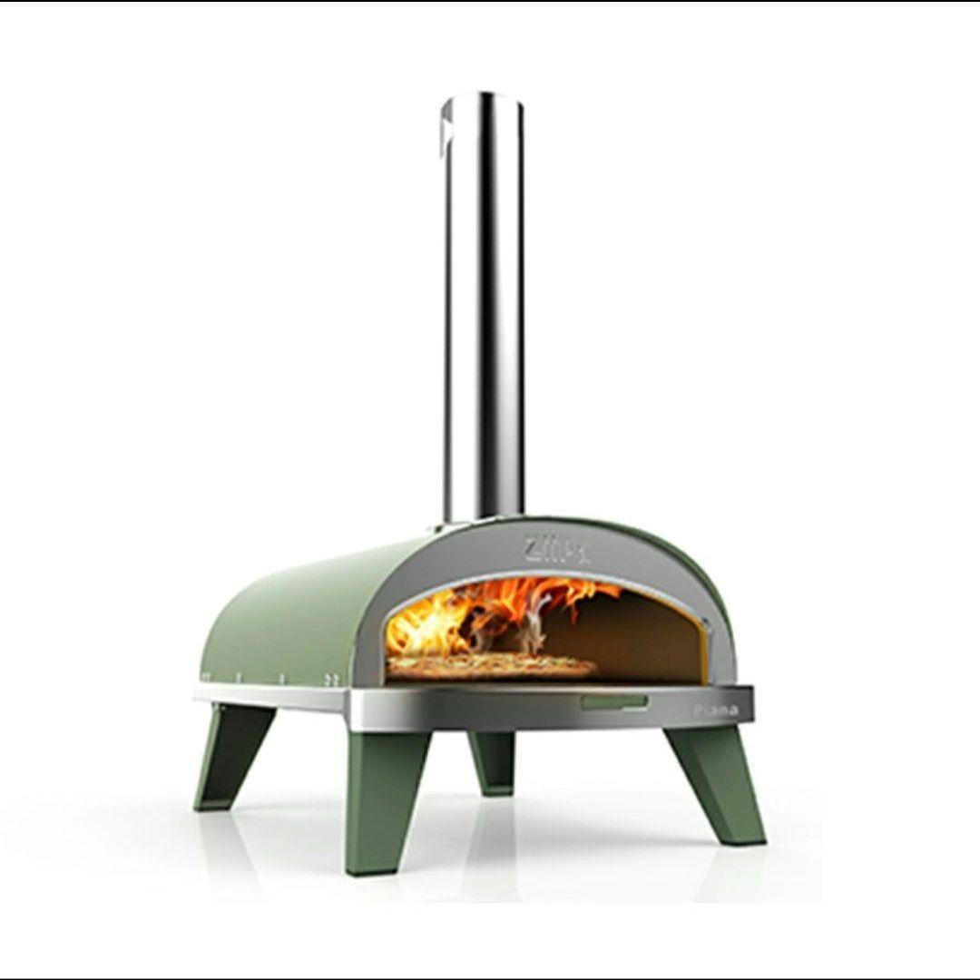 引取歓迎❗ZiiPa ピザオーブン グリーン