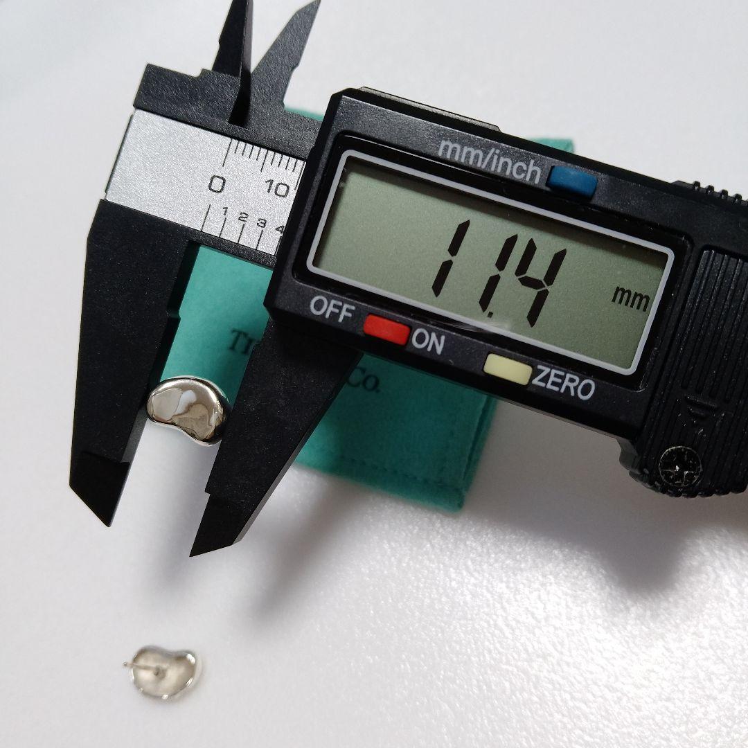 TIFFANY ティファニー ビーン ピアス シルバー