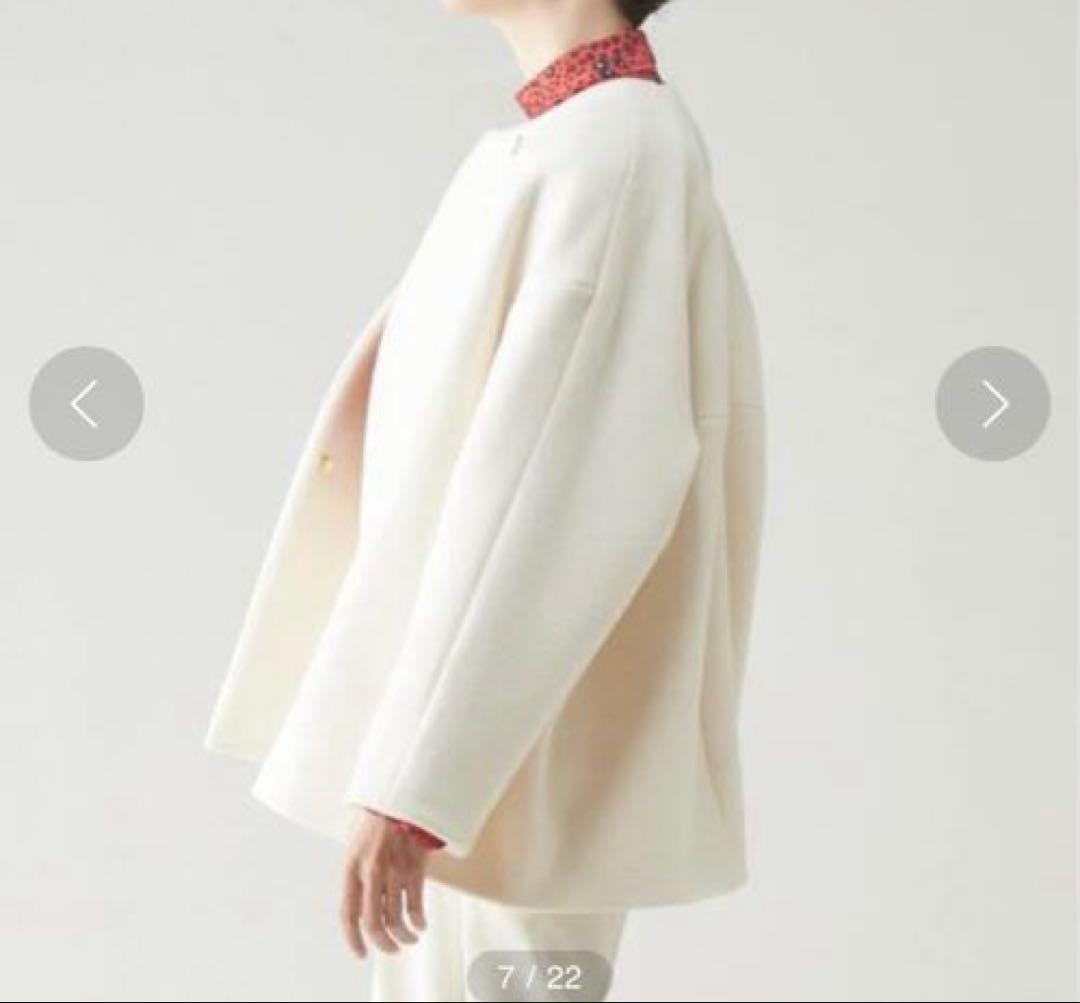 martiniqueマルティニーク メルトンショートコート ピンク