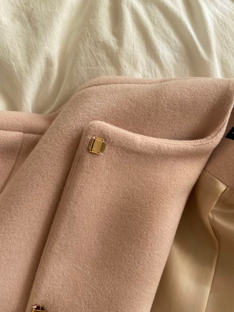 martiniqueマルティニーク メルトンショートコート ピンク