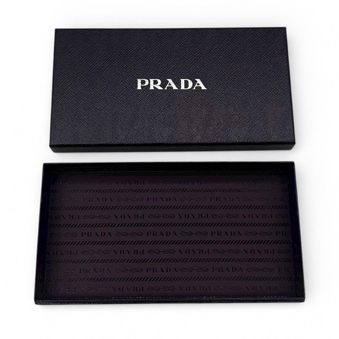 極美品 箱付 プラダ ヴィッテロムーブ 長財布 小銭入れ  カード IC