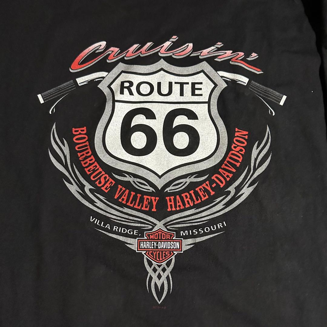 Travis 着用 Harley-Davidson スパイダーウェブ Tシャツ