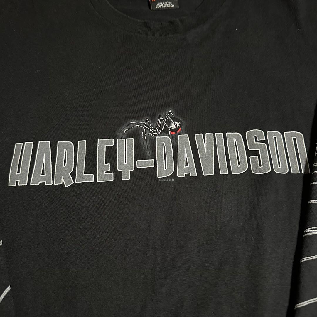 Travis 着用 Harley-Davidson スパイダーウェブ Tシャツ