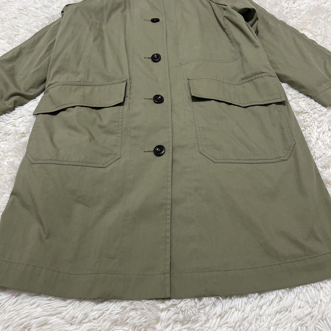 【24AW】MHL. WORN COTTON NYLON コート　ライナー付き