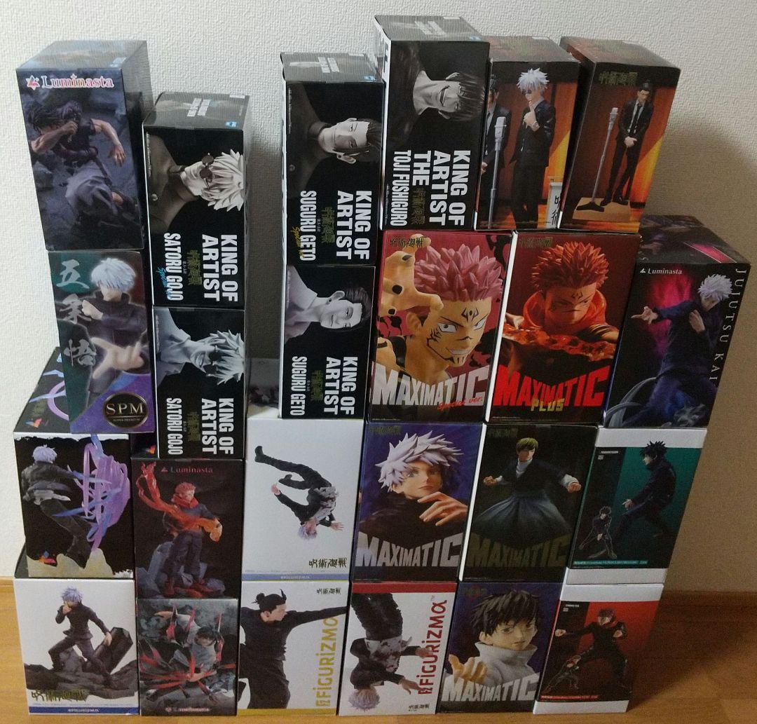 呪術廻戦 フィギュア 五条 伏黒 夏油 虎杖 乙骨