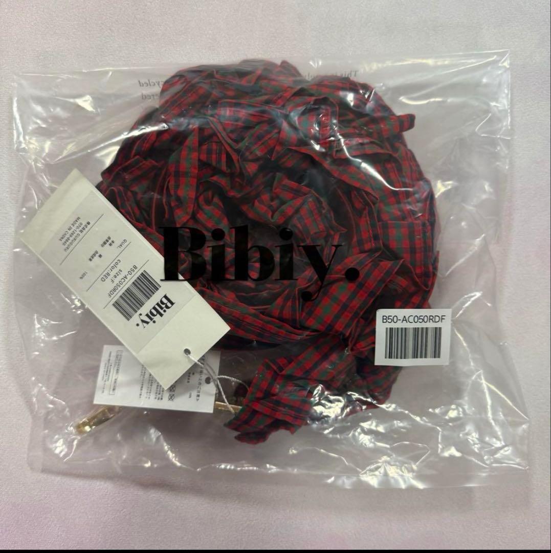 Bibiy. × familiarショルダーストラップ　赤