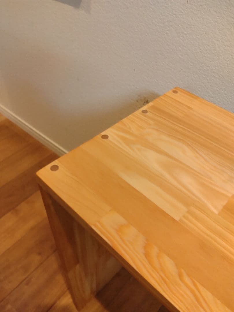 木製　ハンドメイド　オーダー　コの字　サイドテーブル　テレビ台　水槽台