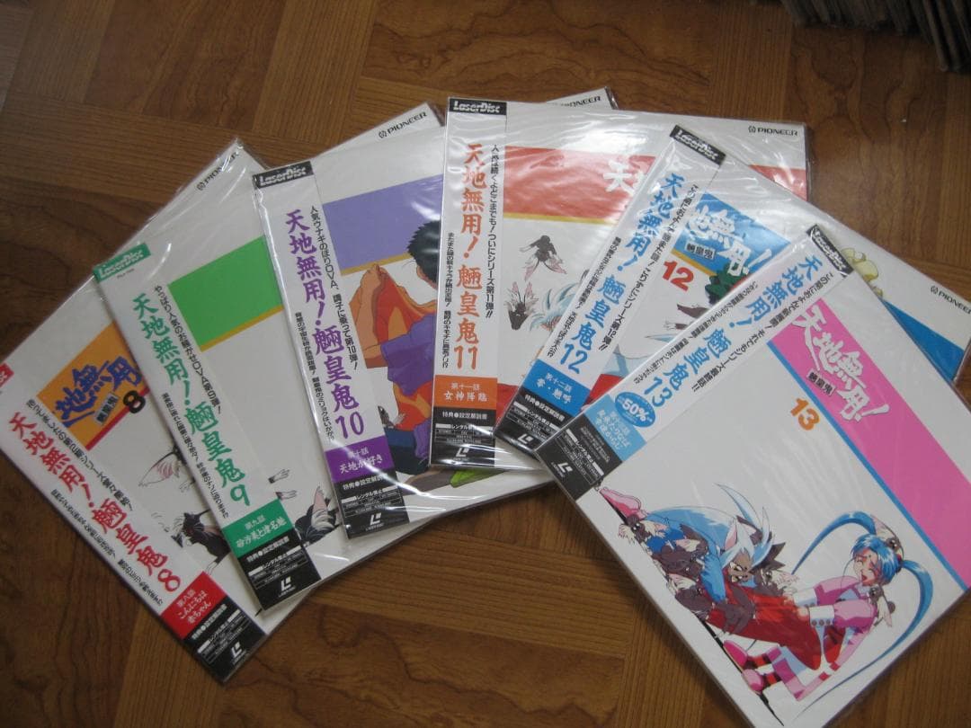 【LDレーザーディスク】天地無用！魎皇鬼⑧～⑬+6　計12枚