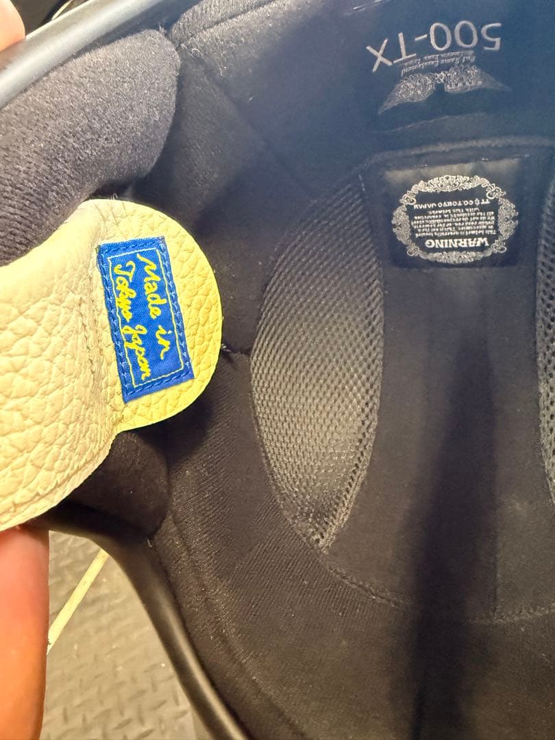 TT&CO ヘルメット 500TX S/M オプションストラップ シルバー