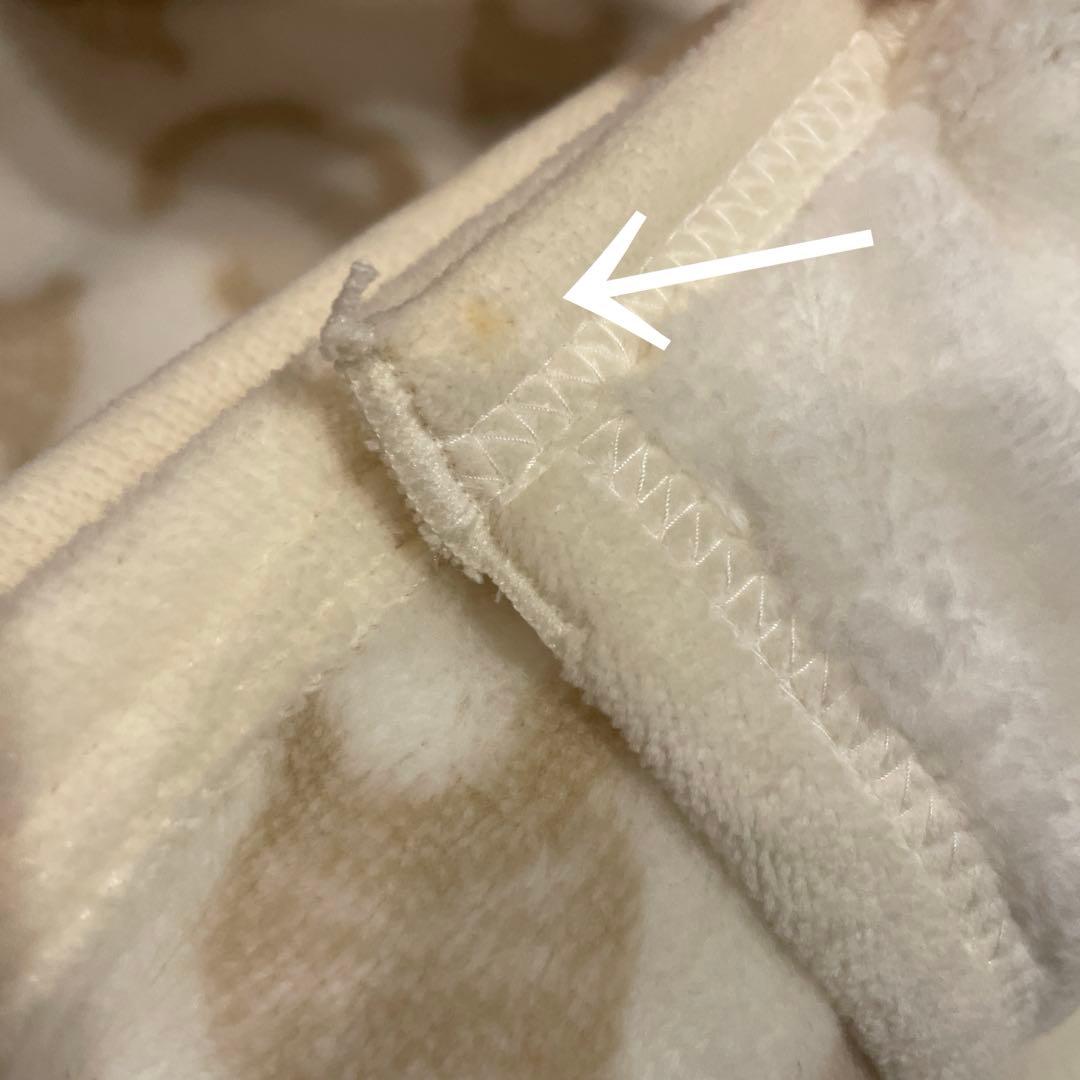 CELINE 綿毛布　マカダム柄　新品