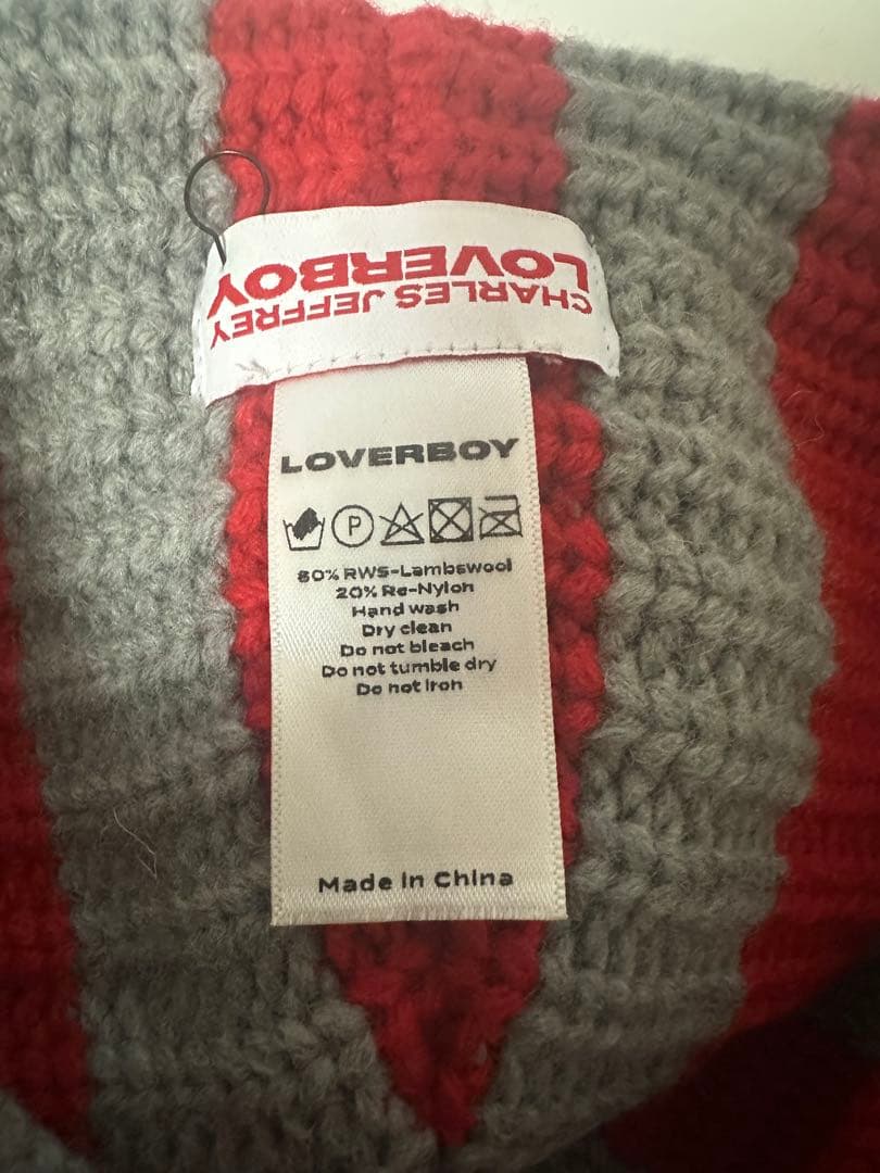 CHARLES JEFFREY LOVERBOY ストライプ ニット帽