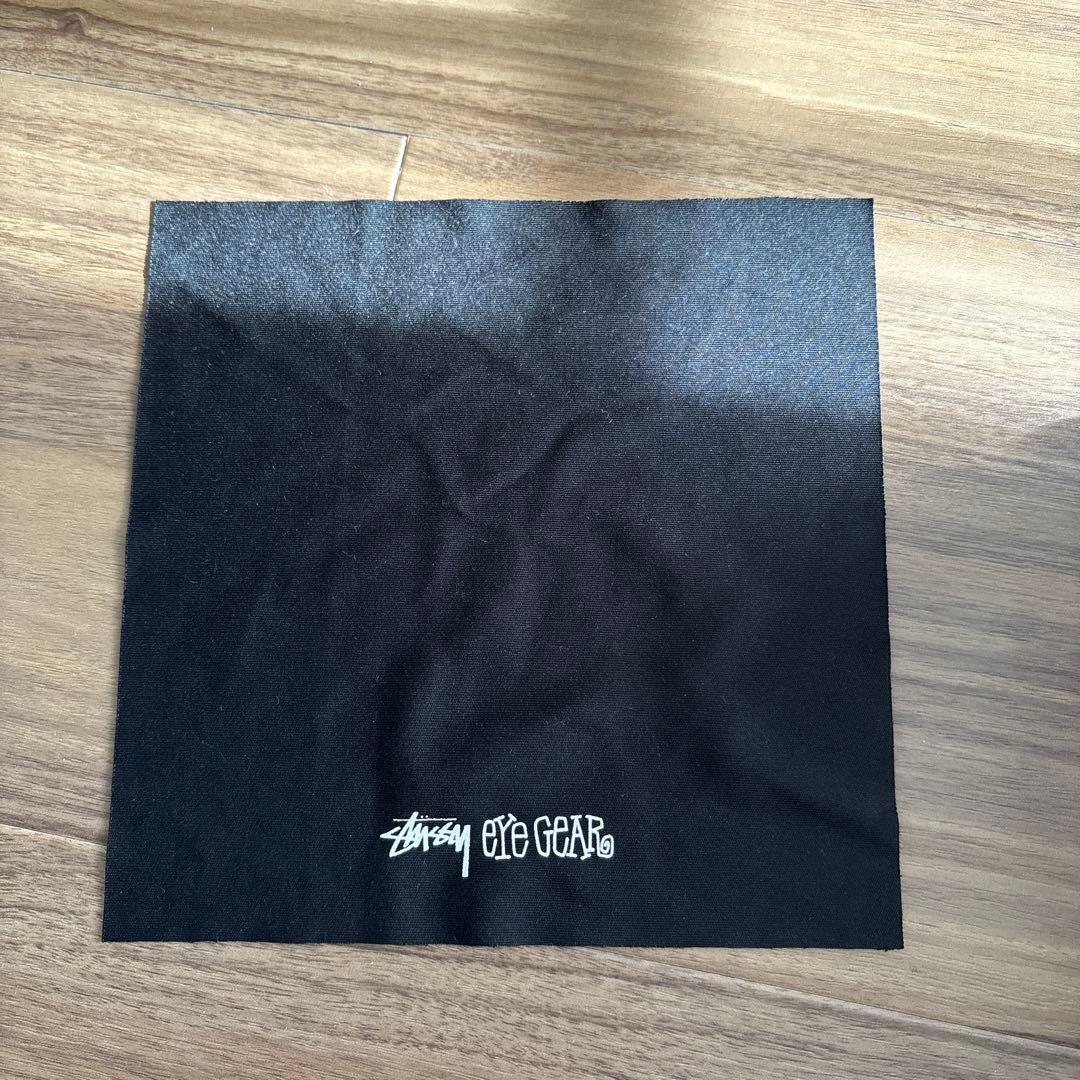 STUSSY ステューシー サングラス 黒 付属ケース付き