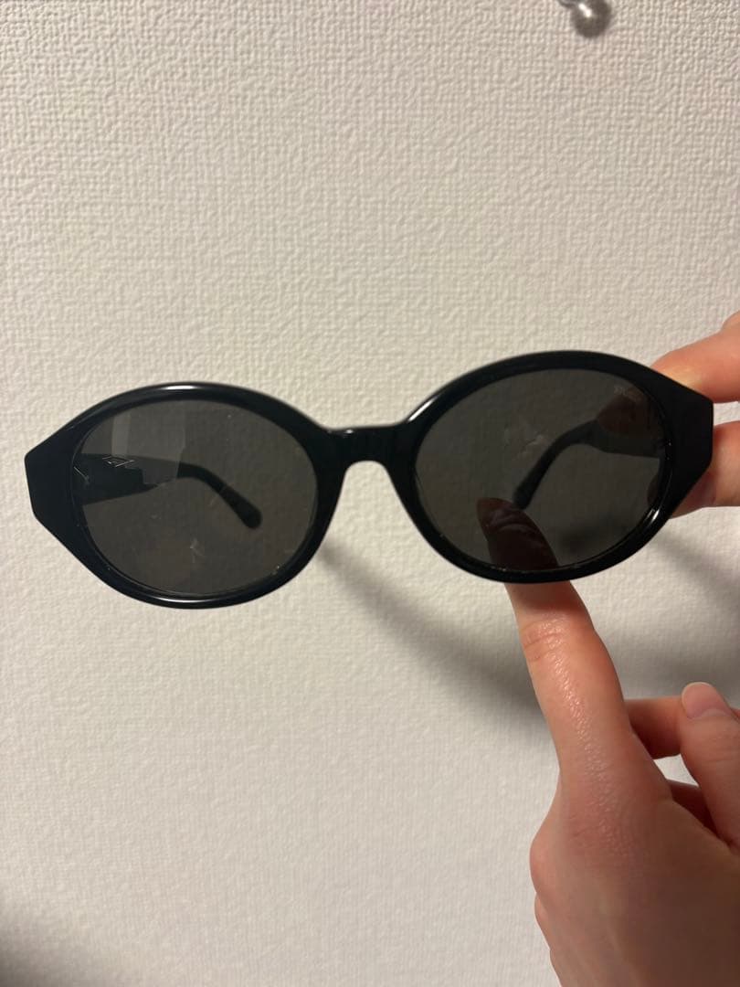 STUSSY ステューシー サングラス 黒 付属ケース付き