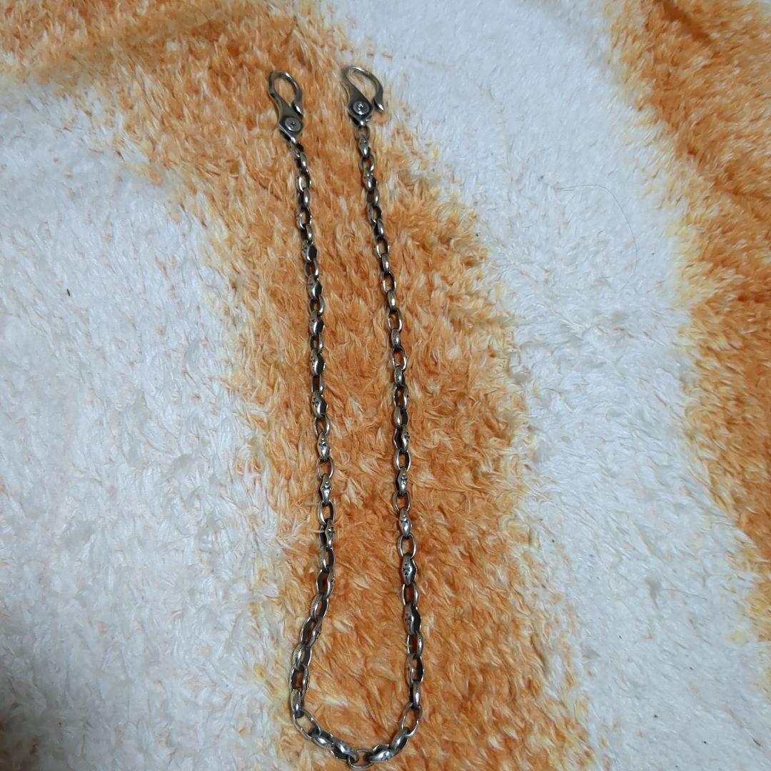 ディールデザインウォレットチェーン 約53センチ フック付き