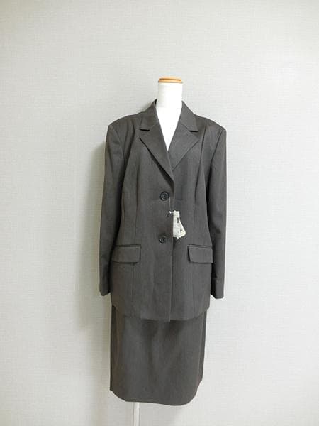 peace　ニューヨーカー　ストレッチ　スカート　セットアップ　ブラウン