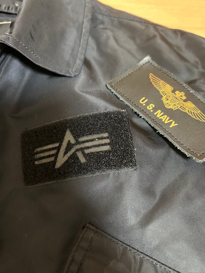 ALPHA CWU-45P Mサイズ　BLACK フライトジャケット