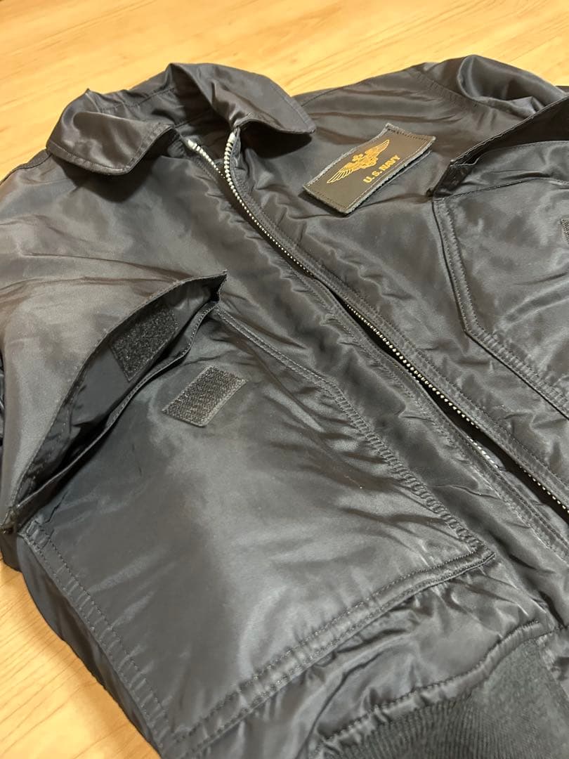 ALPHA CWU-45P Mサイズ　BLACK フライトジャケット