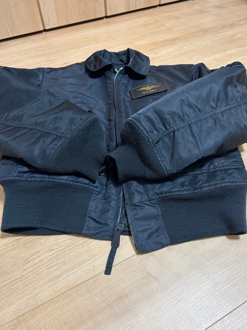 ALPHA CWU-45P Mサイズ　BLACK フライトジャケット