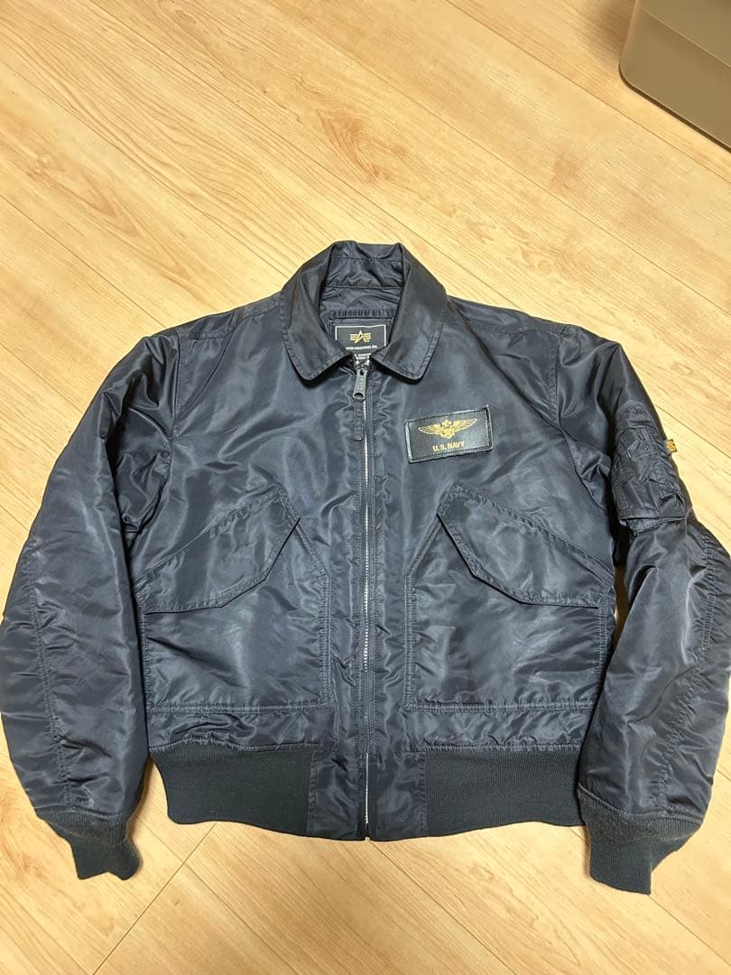 ALPHA CWU-45P Mサイズ　BLACK フライトジャケット