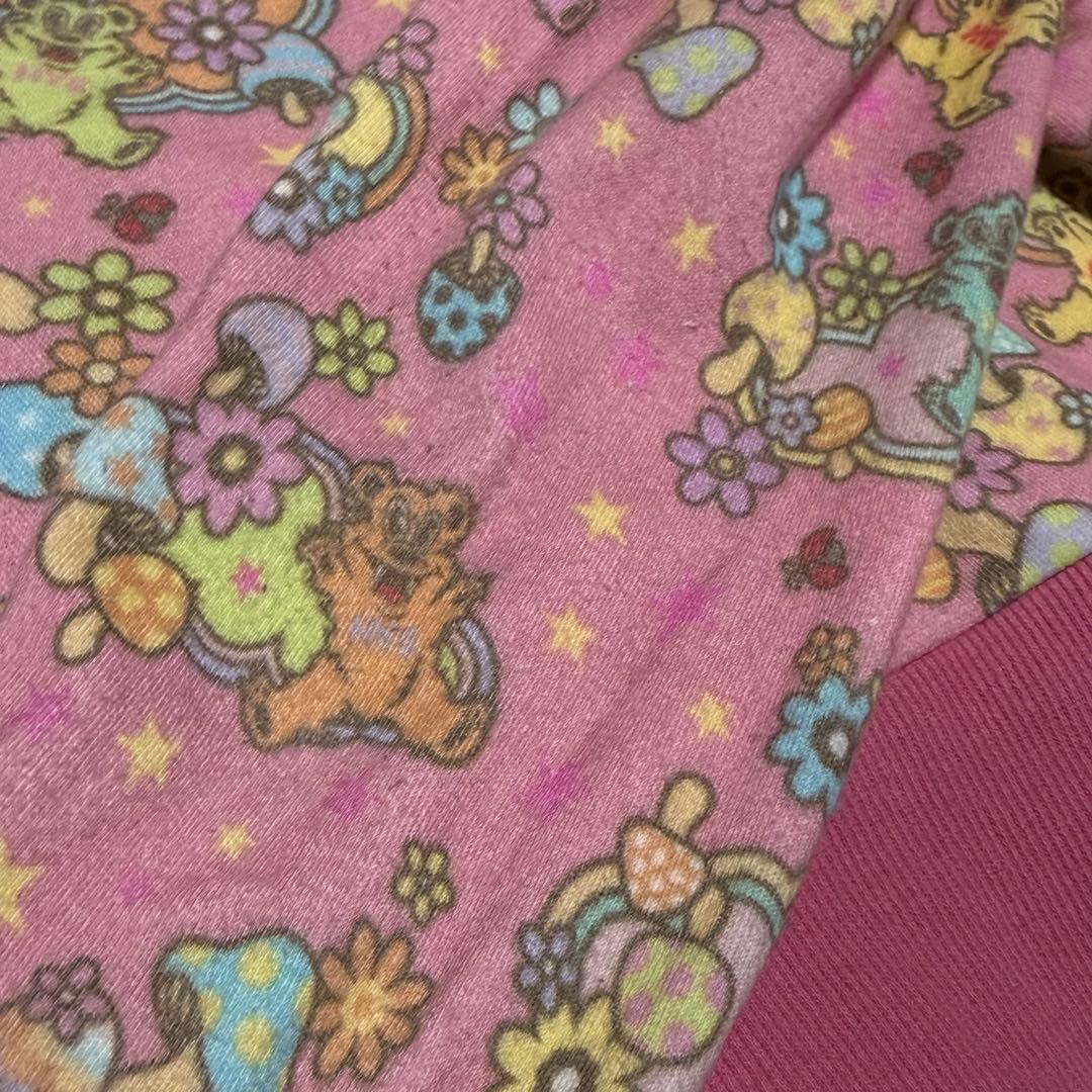 【希少モデル】ヒステリックグラマー BEAR DREAM 総柄ジップパーカー