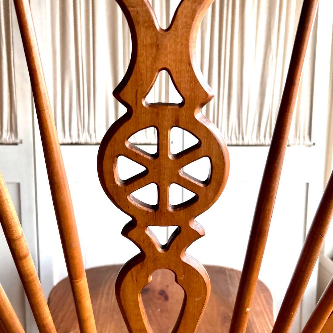 イーサンアレン アメリカ　スピンドルバック　ウィンザーチェア　ダイニングチェア