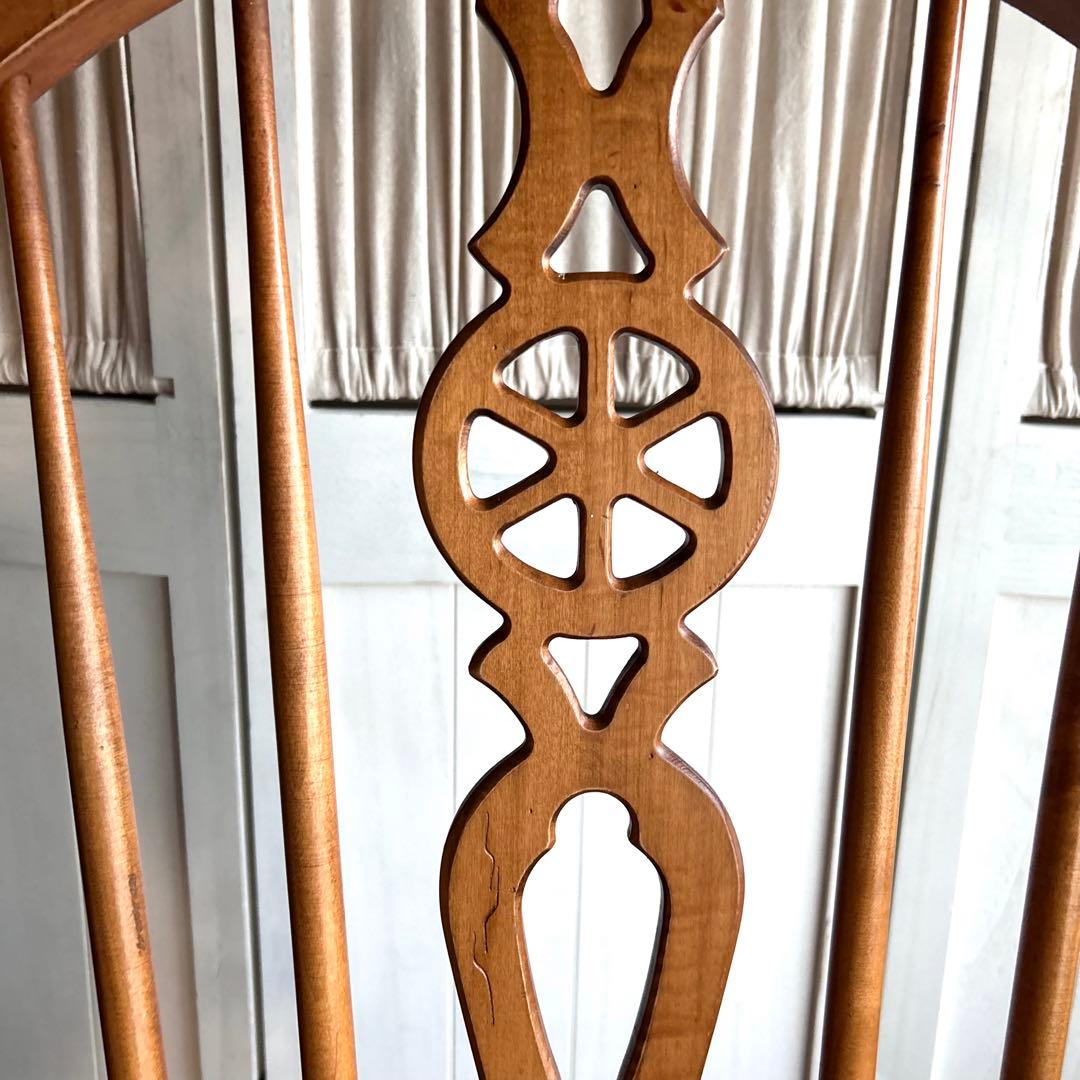 イーサンアレン アメリカ　スピンドルバック　ウィンザーチェア　ダイニングチェア