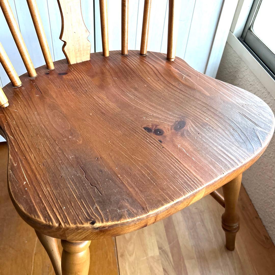 イーサンアレン アメリカ　スピンドルバック　ウィンザーチェア　ダイニングチェア