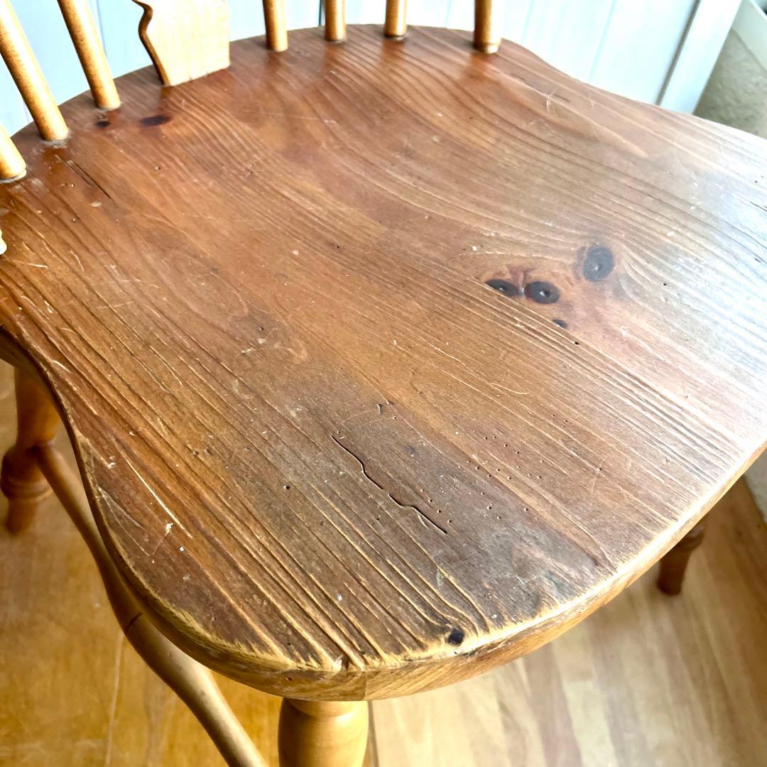 イーサンアレン アメリカ　スピンドルバック　ウィンザーチェア　ダイニングチェア