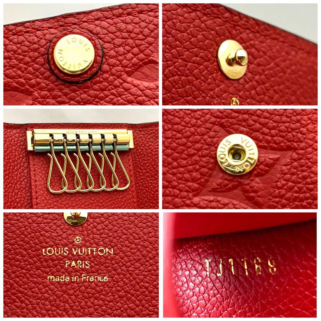 coi_yu 　ルイヴィトン アンプラント ミュルティクレ6 赤 スリーズ