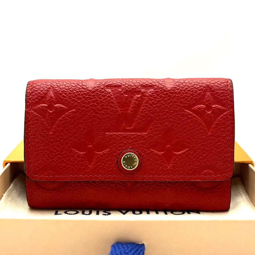 coi_yu 　ルイヴィトン アンプラント ミュルティクレ6 赤 スリーズ