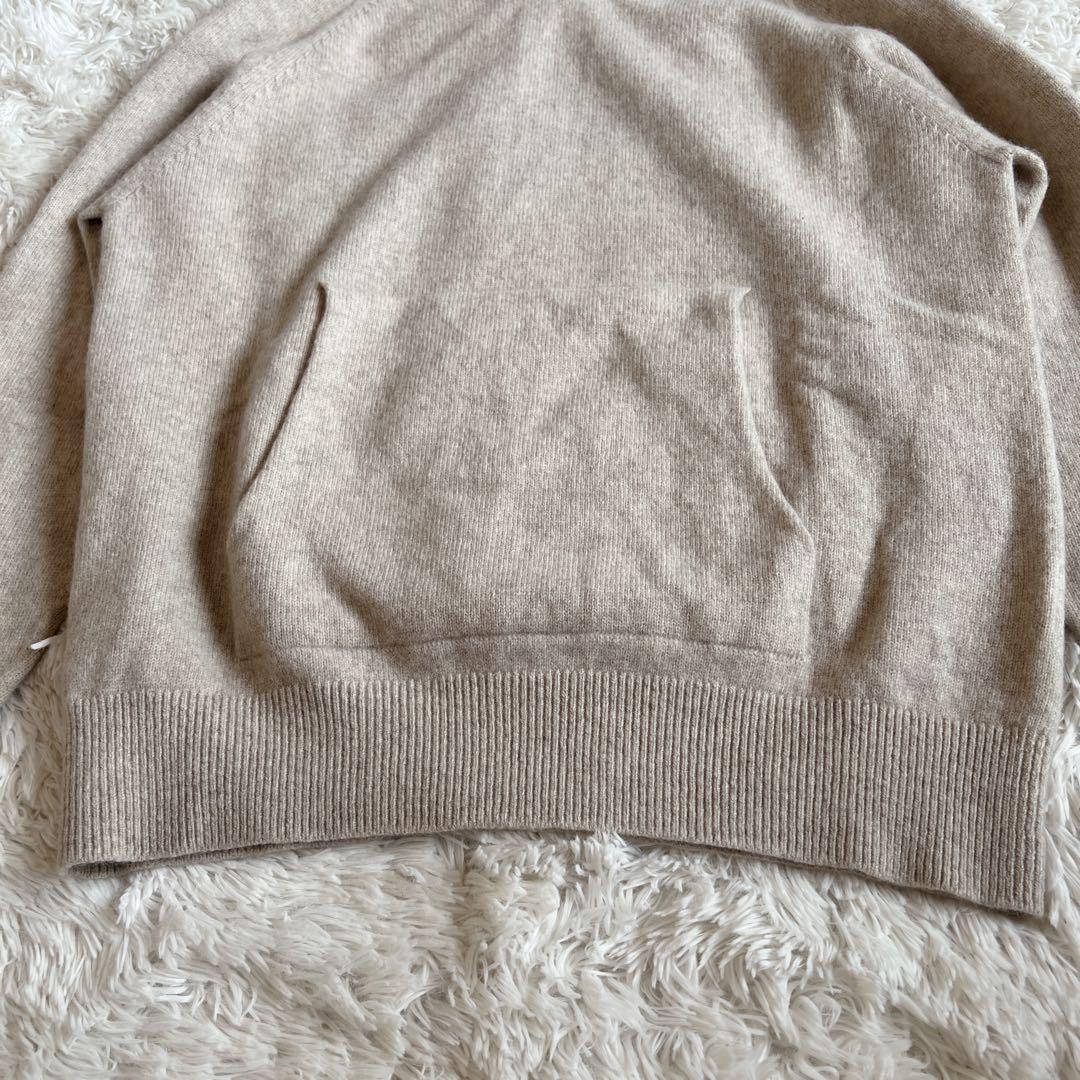 【極美品】FRAMeWORK 圧縮ウールフードプルオーバー　カシミア　ウール