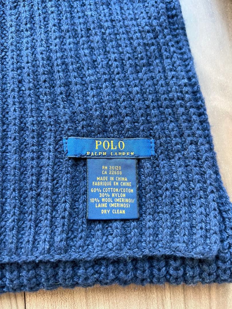 たっちゃん様　ポロベア　マフラー　ネイビーPOLO Ralph Lauren