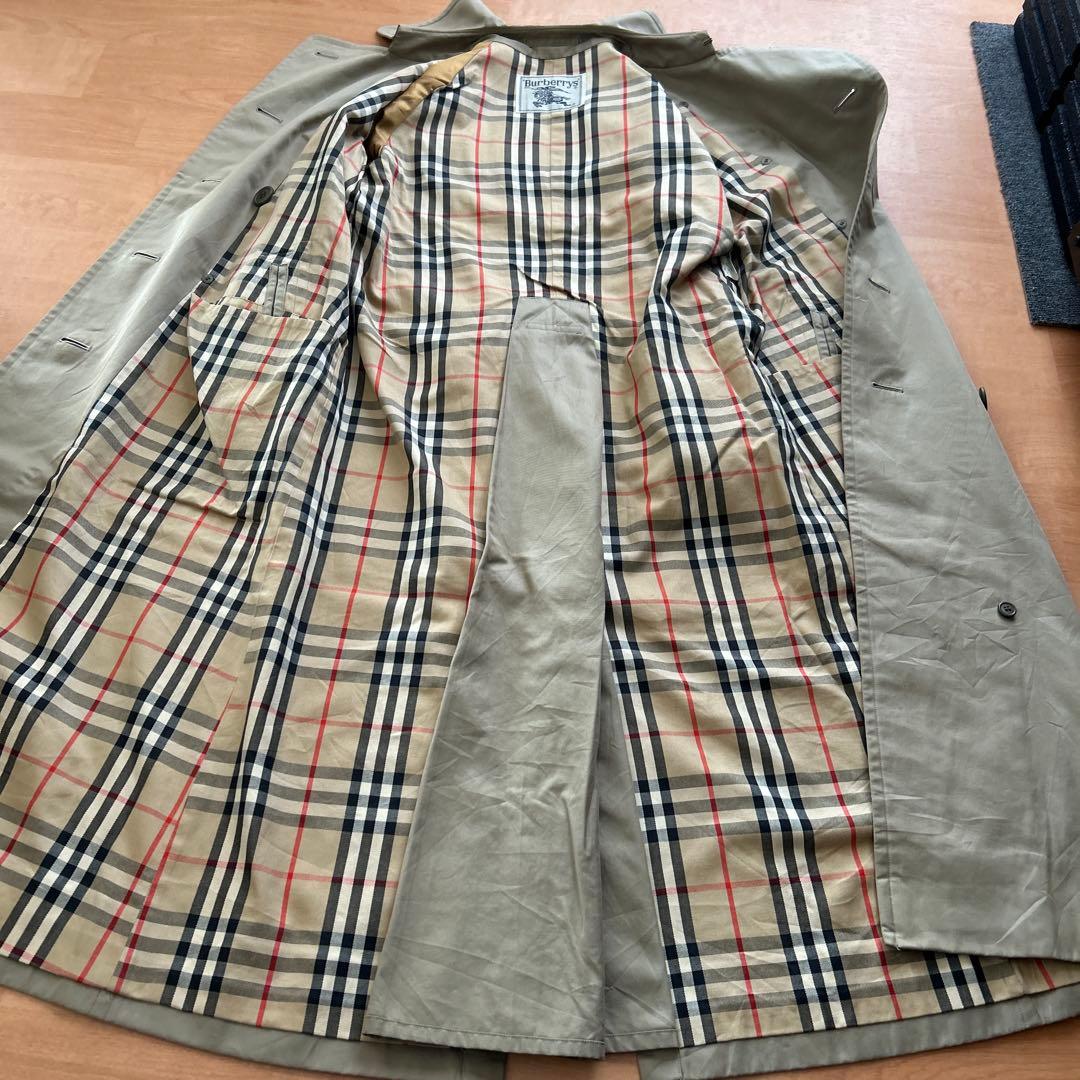 m*す様 カーキ トレンチコート ダブルブレスト