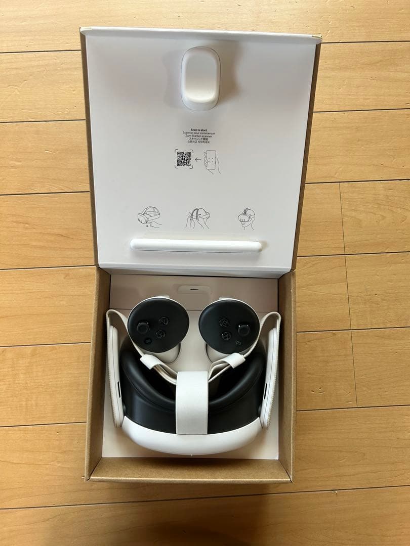  Quest 3 128GB VRヘッドセット (外装全てあり