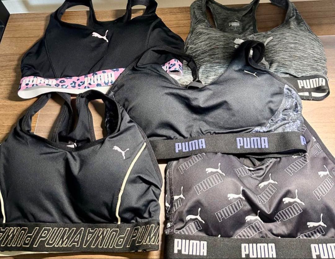 ✨Puma✨ヨガ スポーツ インナー Lサイズ✨5点セット✨⚠️バラ売り不可⚠️