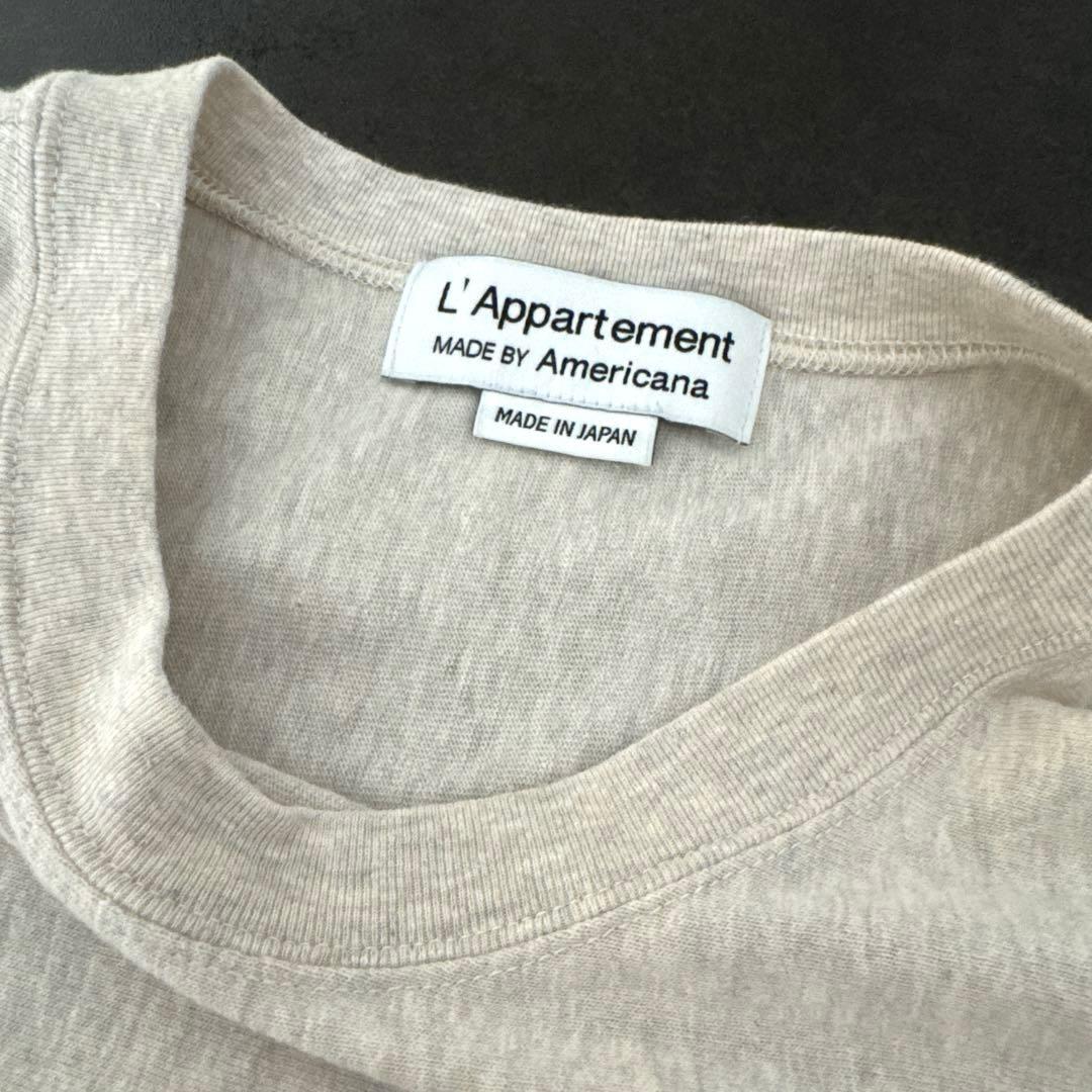 アパルトモン別注 アメリカーナWEEKEND LONG SLEEVE TEE