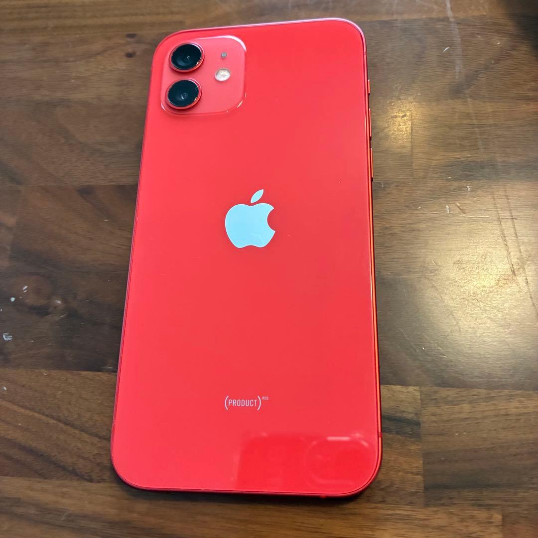 iPhone12 128GB 美品　レッド