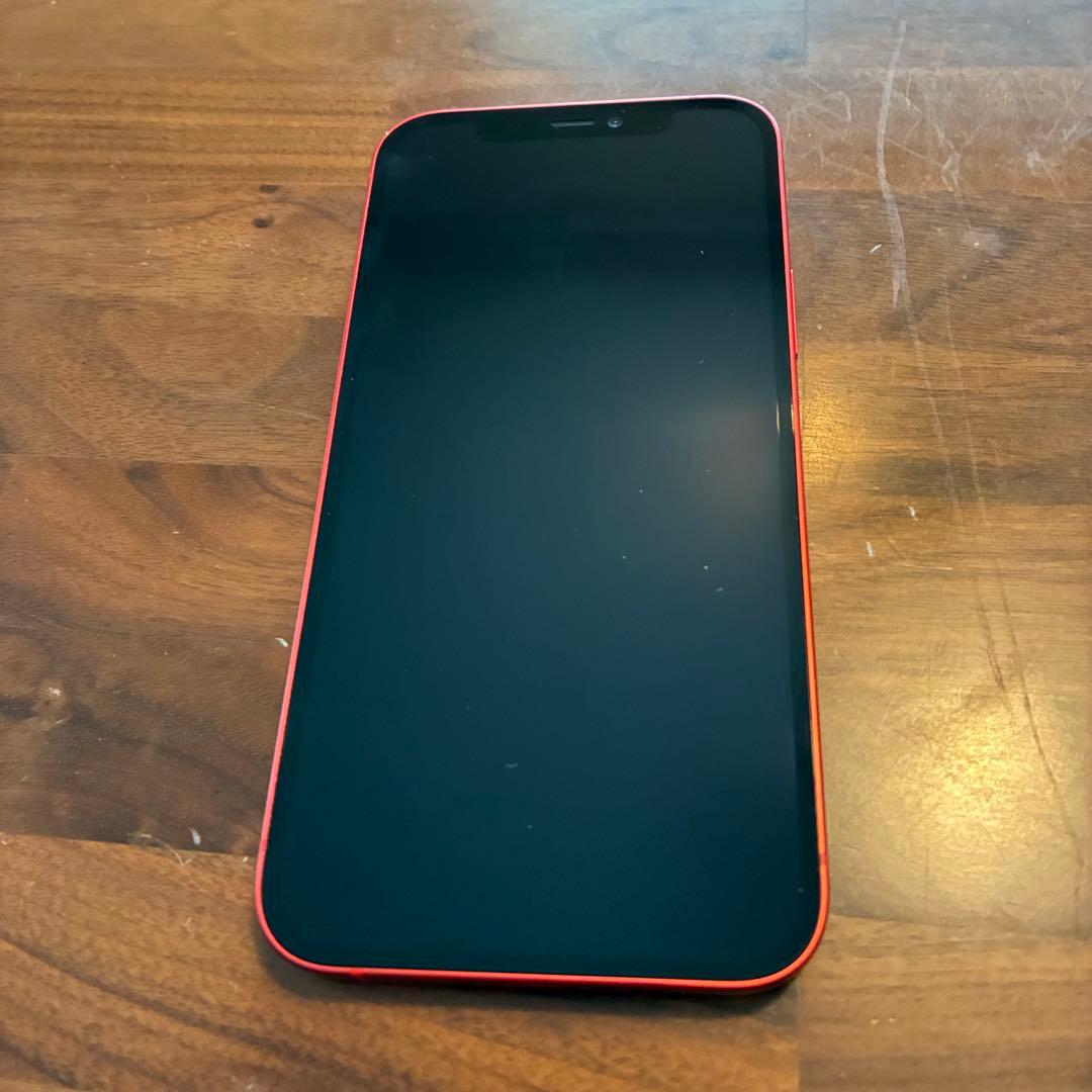 iPhone12 128GB 美品　レッド