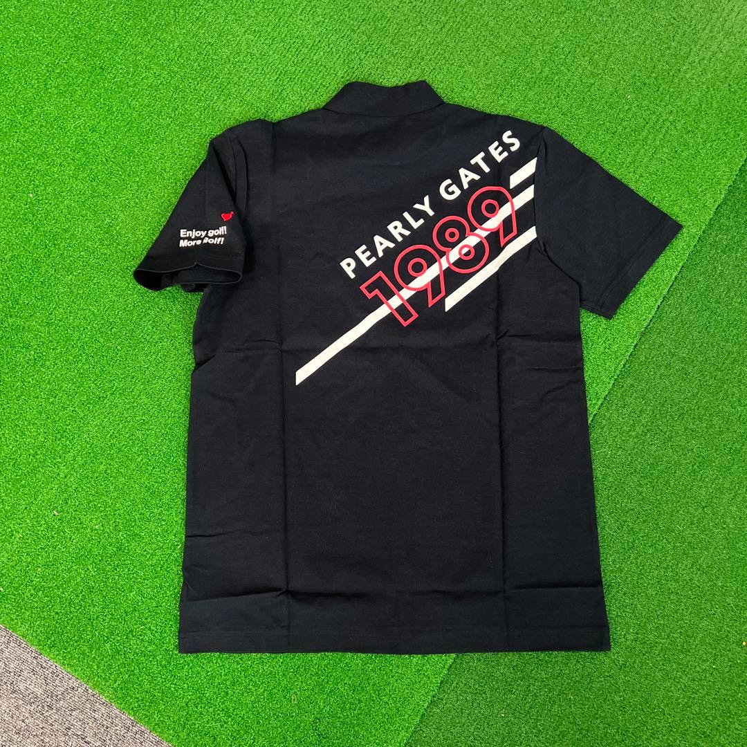 パーリーゲイツ　ドライモックネックシャツ　サイズ4